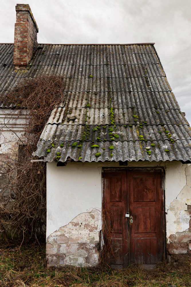 casa antigua fibrocemento